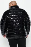 Shine On Puffer Jacket(Black,S)