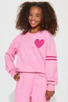 Mini Heart Throb Jogger Set(Pink,4/5)