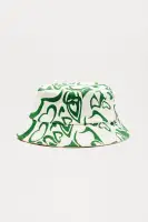Mini Hypnotizing Love Bucket Hat(White/combo,OS)