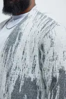Livin' That Life Mohair Cardigan(Black/combo,S)