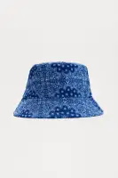 Mini Stay Cool Paisley Bucket Hat(Blue,OS)