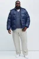 Nixer Puffer Jacket(Navy,S)