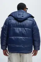 Nixer Puffer Jacket(Navy,S)