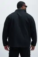 Yorktown Twill Button Up Shirt(Black,S)