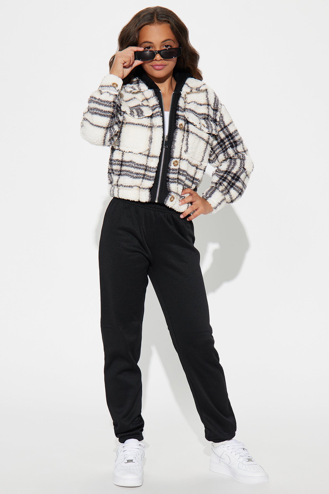 Mini Amy Sherpa Pant Set