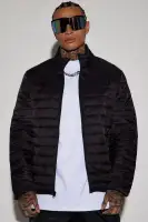 Wesley Packable Puffer Jacket(Black,S)