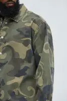 Won't Do Camo Long Sleeve Shirt(Camouflage,S)