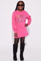 Mini It's My Birthday Sweatshirt Dress