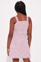 Mini Sunday Brunch Dress(Pink/combo,7)