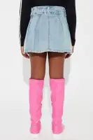 Mini Claire Pleated Skort(Medium Wash,4/5)