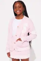 Mini Preppy Era Pleated Sweater Skirt Set