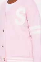 Mini Preppy Era Pleated Sweater Skirt Set(Pink,4/5)