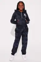 Mini Brooklyn Mineral Wash Fleece Jumpsuit
