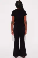 Mini Emily Cozy Soft PJ Pant Set(Black,4/5)