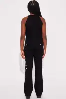 Mini She's Edgy Pant Set(Black,4/5)