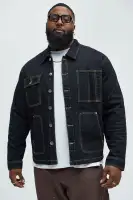 Carl Button Up Jacket(Indigo,S)