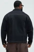 Carl Button Up Jacket(Indigo,S)