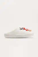 Mini Santa's Reindeer Slippers(Red/combo,13/1)