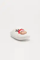 Mini Santa's Reindeer Slippers(Red/combo,13/1)
