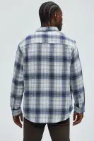 Dighton Plaid Shirt(Blue/combo,S)