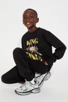 Mini King Teddy Crew Pant Set