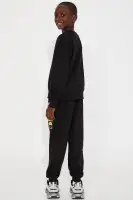 Mini King Teddy Crew Pant Set(Black,XS)