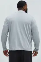 Baker Lightweight Polo Cardigan(Grey,S)