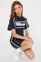 Mini Nomi Shirt Dress(Blue/combo,4)