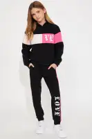 Mini Love Colorblock Fleece Pant Set