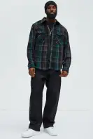 Irving Plaid Button Up Shirt(Multi Color,S)