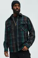 Irving Plaid Button Up Shirt
