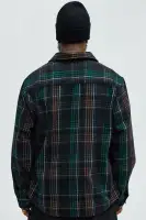 Irving Plaid Button Up Shirt(Multi Color,S)