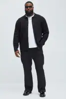 Always Knew Polo Cardigan(Black,S)