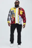 All We Trust Flannel(Multi Color,S)