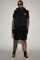 Lucid Zip Up Puffer Vest(Black,S)