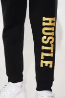 Mini Hustle Colorblock Fleece Pant Set(Black,XS)