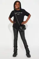 Mini Sugar Coated Cargo Stacked Legging
