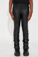 Mini Sugar Coated Cargo Stacked Legging(Black,4/5)