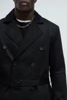 Things Have Changed Trench Coat(Black,S)