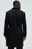Things Have Changed Trench Coat(Black,S)