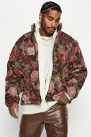 All Around Tapestry Puffer Jacket