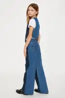 Mini Sasha Denim Mix Pant Set