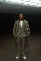 Been A Year Mohair Relaxed Long Coat(Brown,S)
