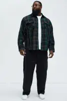 Irving Plaid Button Up Shirt(Multi Color,S)