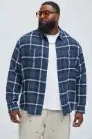 Soley Plaid Flannel Shirt(Multi Color,S)