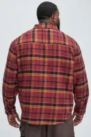 Yuill Plaid Flannel Shirt(Multi Color,S)