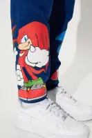 Mini Sonic Embroidered Fleece Jogger Set(Navy,4/5)