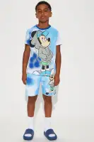 Mini Mickey Mouse Spray Short Set