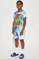Mini Space Jam Spray Tee Short Set