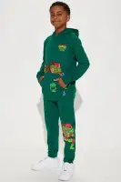 Mini TMNT Interactive Pocket Fleece Jogger Set